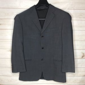 Hugo Boss 38S Windowpane Grey Jacket